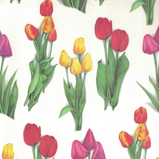 Mixed Tulips Italian Paper ~ Tassotti